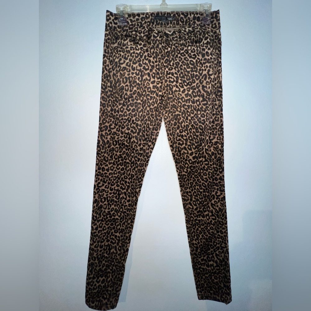 YMI Brown and Black Animal Print Pants